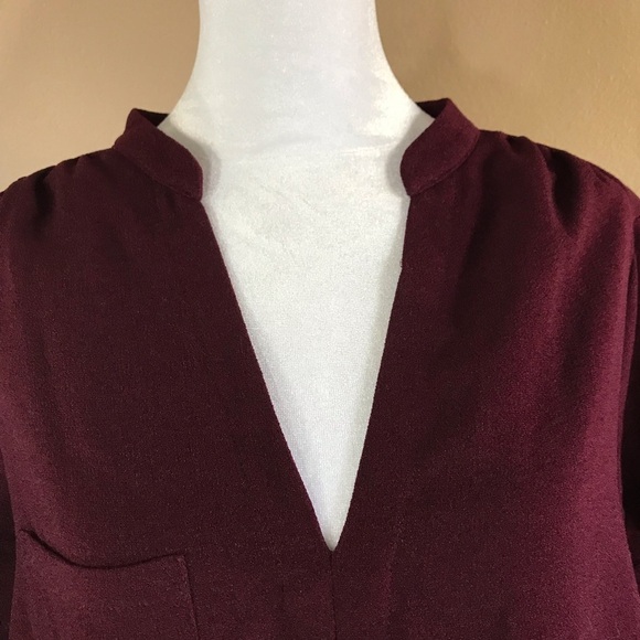 Lush wine red midi dress size L - Picture 7 of 12